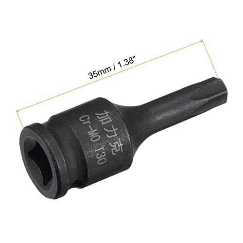 Douille à choc Torx T30 uxcell 1/4 pouce pour serrage mécanique
