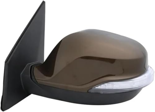 Coque rétroviseur gauche marron 6 broches pour Chery Tiggo 5 | Remplacement carrosserie d'origine