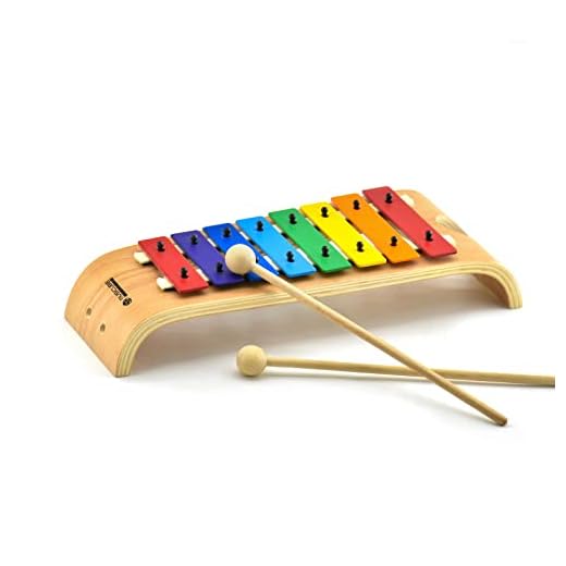 MUSICUBE Xylophone for Kids Wood Xylophone with Mallets Orff Music Instrument for Educational& Preschool Learning Baby Percussion Kit with Professional Tuning for Toddlers Gift Choice for Children age
