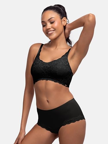 Bralette Mujer Dorina Lana sujetador suave que evita rozaduras y marcas en la piel 4