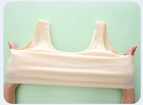 Training Bras for Girls Seamless Adjustable Cotton Cami Bralettes 7-14Y2