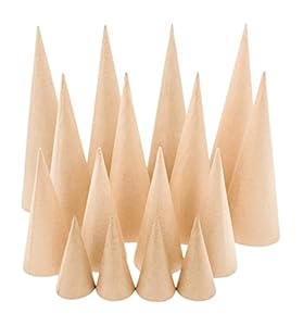 Smalltown Home Pappmaché Kegel, 4 Größen