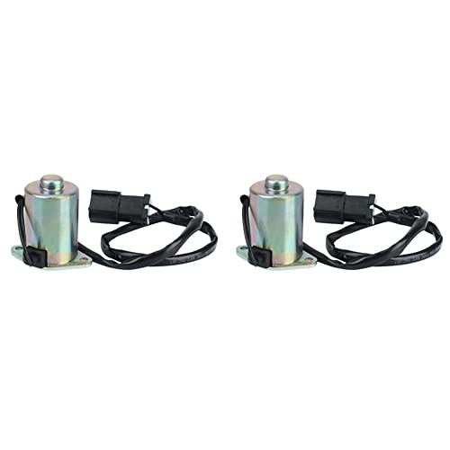 Dxoniislh 2X para Pc200-6 (6D102) VáLvula Solenoide Giratoria Con Bloqueo de Seguridad NúMero de Pieza 206-60-51130