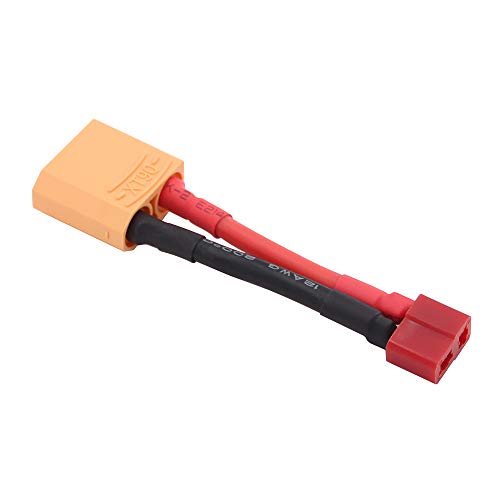 3 unidades adaptador XT90 macho a conector T hembra miniatura 3