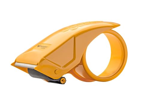 KANGARO Packbandabroller, Klebebandabroller 50-75mm, Abroller für Packband Farbmix, 1Stk.,