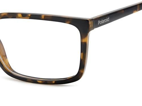 Gafas Polaroid Pld D546 hombre montura rectangular negra ligera para lentes graduadas 5