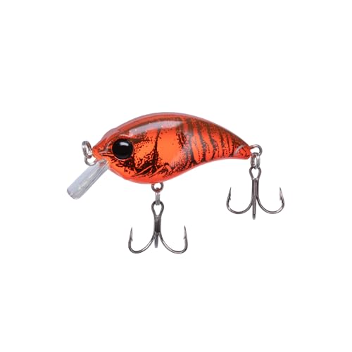 Bill Lewis ATV Squarebill Crankbait Fishing Lifelike Freshwater & Saltwater Lure 1.0 with Mustad Triple Grip Hooks