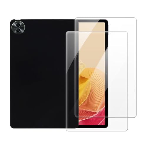 Protector Realme Pad 2 de vidrio templado y funda anticaída integral