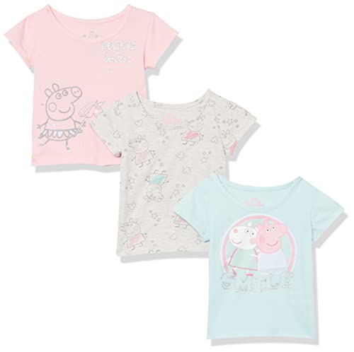 Peppa Pig Peppa Big Baby Girls T-Shirts 3-Pack Clothes - Baby Girl Clothes