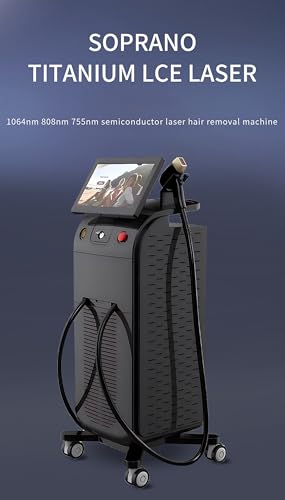 Urządzenie do depilacji, 755nm 808nm 1064nm Urządzenie laserowe do depilacji laserowej, usuwanie włosów dla kobiet i mężczyzn