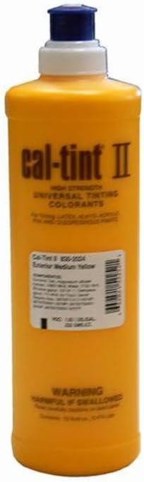 6-Pack of 16 oz 830-2024 Medium Yellow Universal Colorant