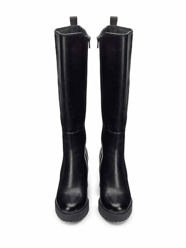 Bottes Noir Cult confortables contre le mal de pieds taille 39