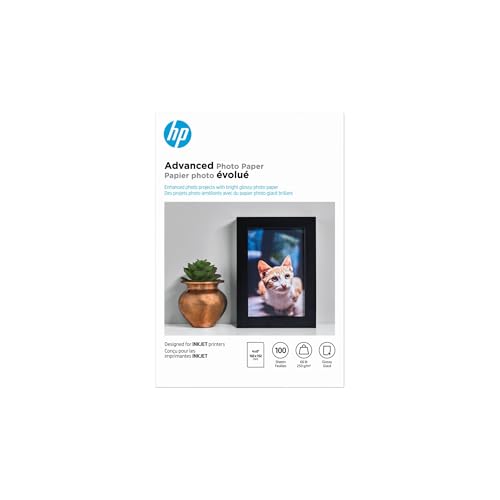 Image of HP Advanced Photo Paper, Glossy, 4x6 in, 100 sheets (Q6638A)