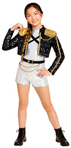 FIESTAS GUIRCA | Disfraz Silver Leader Infantil (7-9 Años) - Camiseta, Chaqueta, Pantalón y Cinturón - Disfraces de Cine y Temática Asiática para Carnaval y Fiestas de Disfraces - Ideal para Niñas | Ya disponible en tu tienda friki favorita! En mundofriki.es! FIESTAS GUIRCA | Disfraz Silver Leader Infantil (7-9 Años) - Camiseta, Chaqueta, Pantalón y Cinturón - Disfraces de Cine y Temática Asiática para Carnaval y Fiestas de Disfraces - Ideal para Niñas | Ya disponible en tu tienda friki favorita! En mundofriki.es!