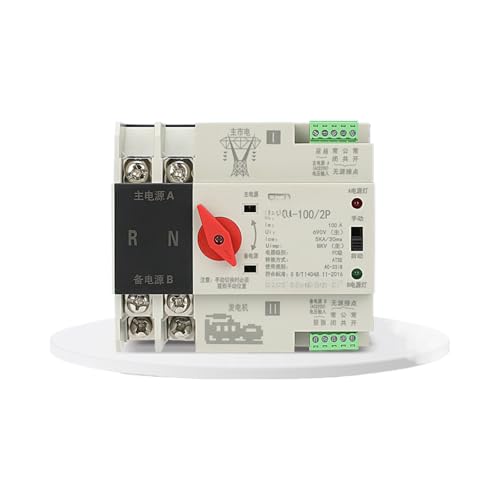 Inverseur monophasé triphasé 40A basculement de source sécurisé 2P