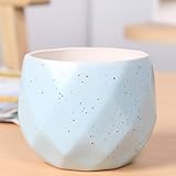 Photo Gallery sbcgfy vaso da fiori per piante grasse, fresco e creativo, in ceramica, colorato, colorato, mini pianta, fatto a mano, per giardino, casa, ufficio, decorazione, bella scena, blu Photo Gallery sbcgfy vaso da fiori per piante grasse, fresco e creativo, in ceramica, colorato, colorato, mini pianta, fatto a mano, per giardino, casa, ufficio, decorazione, bella scena, blu