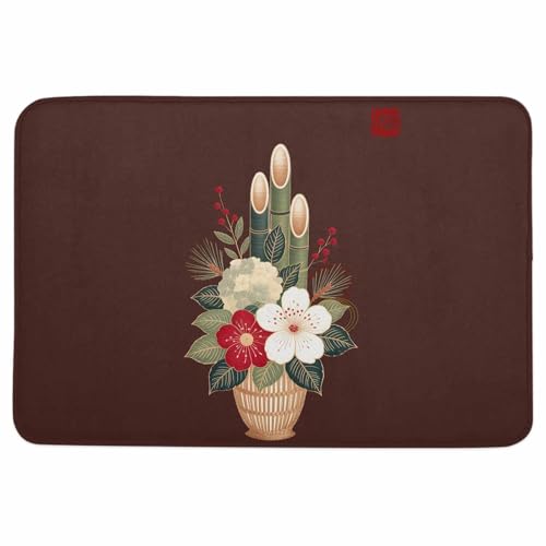 ���{�� �Ԃ����V���[�Y ���C�}�b�g �h�A�}�b�g 40×60cm �u���E�� �V���v�� �a�� ���n ���� �z�� ����~�� �ۊp�^�C�v �N�b�V�������� �G���g�����X ���� �o�X �Ɩ��p �ƒ�p