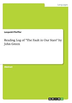 Paperback Reading Log of "The Fault in Our Stars" by John Green Book