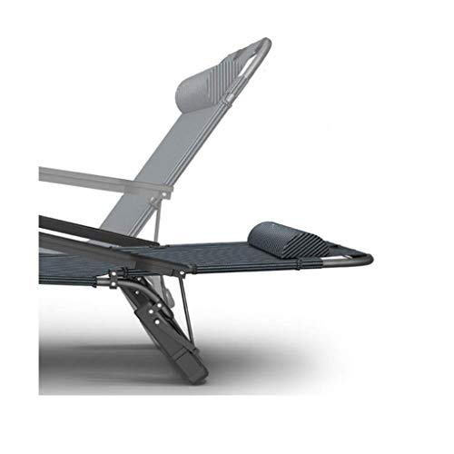 Chaise longue pliable réglable pour soulager le dos au jardin