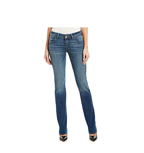 HUDSON Mid-Rise Beth Baby Bootcut Jeans, Slowdive, 28