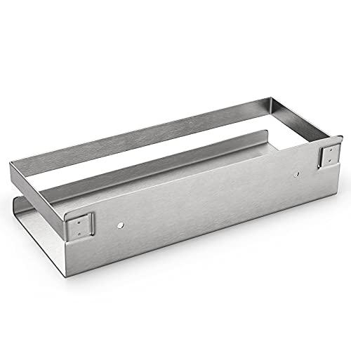 Ownmy 10 Inch Bathroom Shower Shelf Stainless Steel Bath Kitchen Basket Shower Caddy Rack, Rust Proof Metal Bathroom Storage Floating Shelves Wall Mounted Shower Corner Rectangular Shelf  thumb #5
