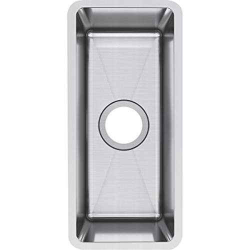 Elkay EFRU718T Crosstown Single Bowl Undermount Stainless Steel Sink, polished satin Elkay EFRU718T Crosstown Single Bowl Undermount Stainless Steel Sink, polished satin