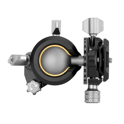 Rótula de bola Vanguard LBP-50S de perfil bajo para trípodes estables y precisos 7