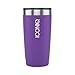 ICONIQ Stainless Steel Vacuum Insulated Tumbler, 20 ounce (Purple)