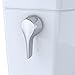 TOTO® Vespin® II 1G Two-Piece Elongated 1.0 GPF Universal Height Toilet with CEFIONTECT and SS124 SoftClose Seat, WASHLET+ Ready, Cotton White - MS474124CUFG#01