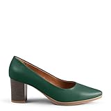  Urban S Salon – Zapatos de tacón Medio de napa Verde Botella, EU 37