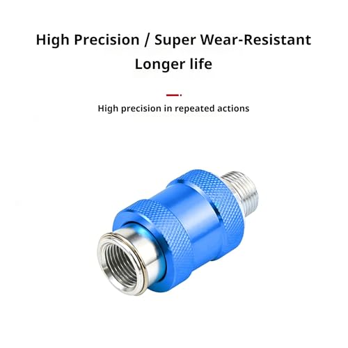 Válvula deslizante manual HSV08 para tubo de aire de 8mm y control de escape neumático 4