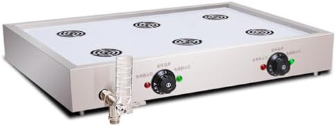 Electric Steamed Bun Machine, 6-Hole Table Steamer with Constant Temperature, Energy-Saving Design for Buns & Vegetables (220V) - Perfect for Home & Commercial Use