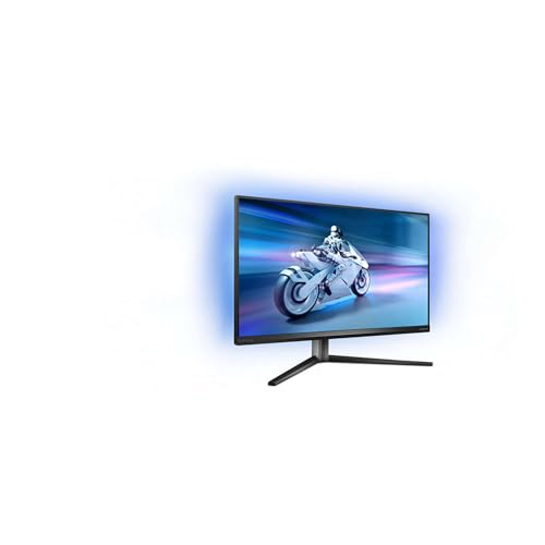 Philips Evnia 32M2N6800M - 32 Zoll UHD Gaming Monitor, 144Hz, 0.5 ms, FreeSync Premium Pro, HDR1000, Ambiglow (3840x2160, 2X HDMI 2.1, DisplayPort, USB Hub) dunkel grau