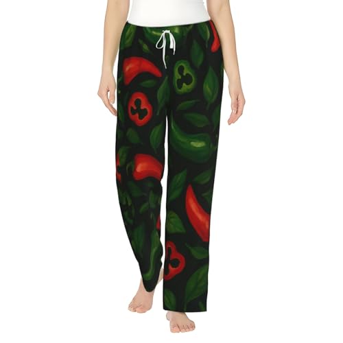 Bas de pyjama polaire femme imprimé artistique flanelle
