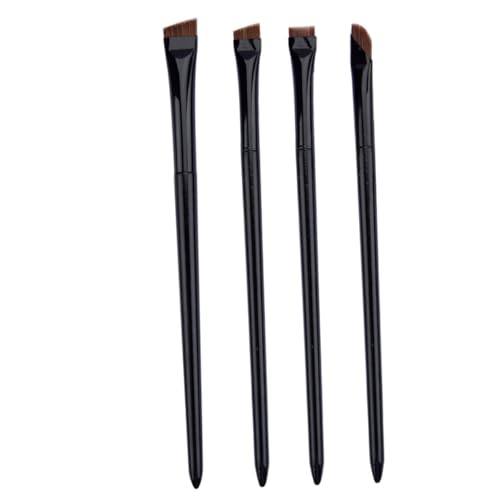 FRCOLOR 1 Set Creative Dual Use Brush Angled Eyebrow Flat Eyeliner Makeup Brushes for Professional and Home Use present for Makeup Enthusiasts and