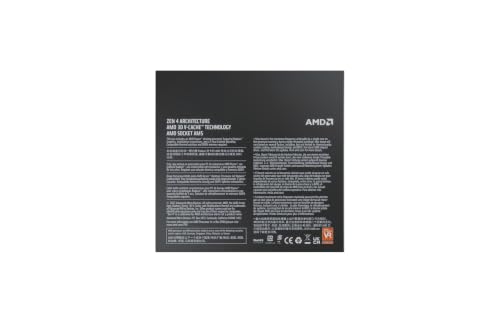 Image of AMD Ryzen 7 7700X3D Desktop Processor with Powerful 8‑core 3D V‑Cache Technology.