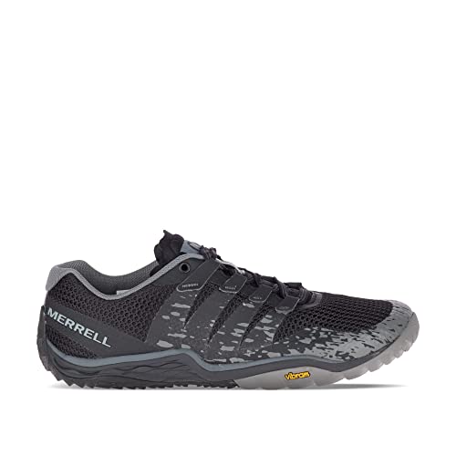 Merrell Merrell womens Trail Glove 5 Sneaker, Black, 6 US