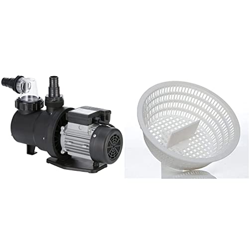 Gre Pp076 - Bomba Para Filtro De Piscina, 550 W, 9 + Ar500 - Cesto Para Skimmer De Piscina