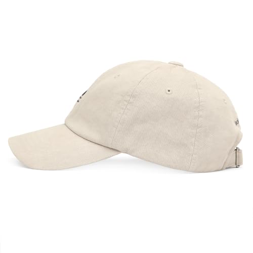 Chapeau classique coton délavé de production coréenne avec logo brodé - 4