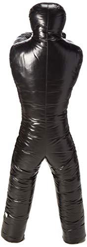 Suples Wrestling Dummy with Legs - Black Vinyl - (Small - 55 lbs) Freestyle, Judo, MMA, Jujitsu, Grappling, Wrestling, Boxing, Fighting, Throwing Dummy, UFC - Thumbnail 2