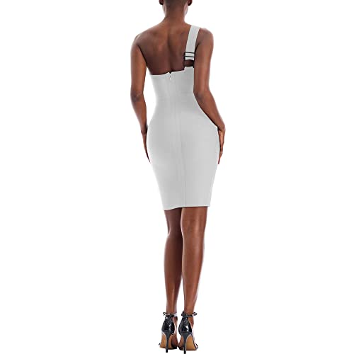 Image of Hybrid & Company Women's Elegant Bandage Dress | Stretch fabric, flattering bodycon fit, elegant silhouette, suitable for cocktail parties, events, and special occasions