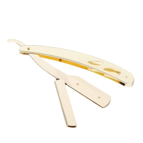 Balacoo 1pc Family Use Manual Shaver Foil Razor Barber Face Shaver for Head Shaving Eyebrow Trimming Beard Trimmer Compact Safe