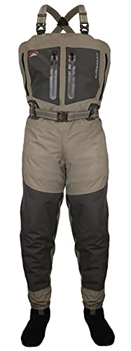 Image of Paramount Outdoors Whetstone Breathable Split Pocket Fly Fishing Chest Wader
