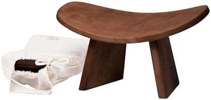 BLUECONY Meditation Bench IKUKO Original, Portable Version with B...