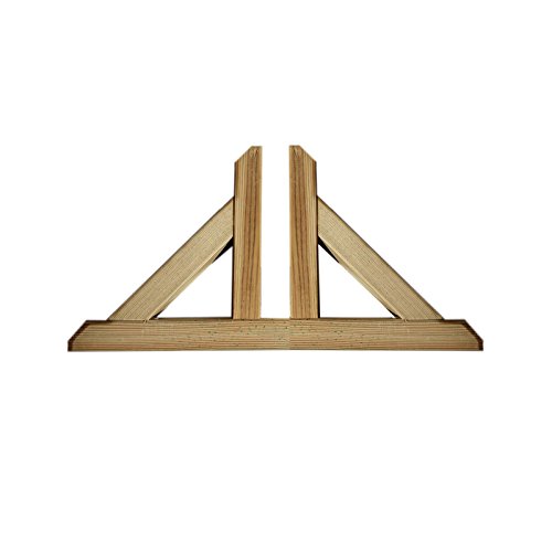 EV pipa050030pol Pied pour Panneau Bois traité imprégné en Autoclave, Marron, 60 x 30 x 4 cm