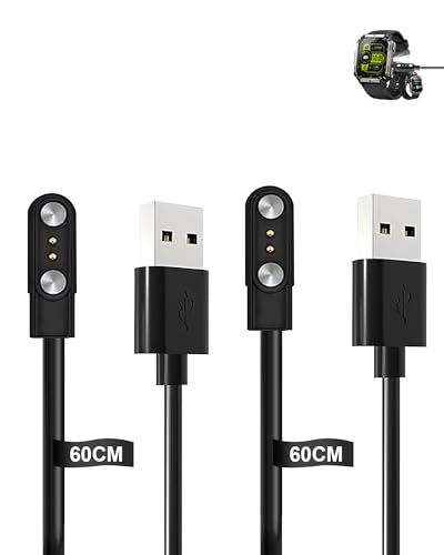 Câble de charge pour montre IOWODO W70pro, finition soignée et connexion USB stable
