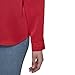 KARL LAGERFELD Paris Women's Button Down, Admiral Red, Large