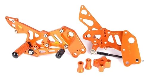 Repose-pieds RC 125 200 390 réglables pour éliminer la glisse des bottes