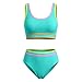 Swim Suits for Teens Girls Girls Bathing Suit High Waisted Swimsuit Summer Fashion Swimming Adjustable Straps Swimwear 2 Piece Sets for Teens