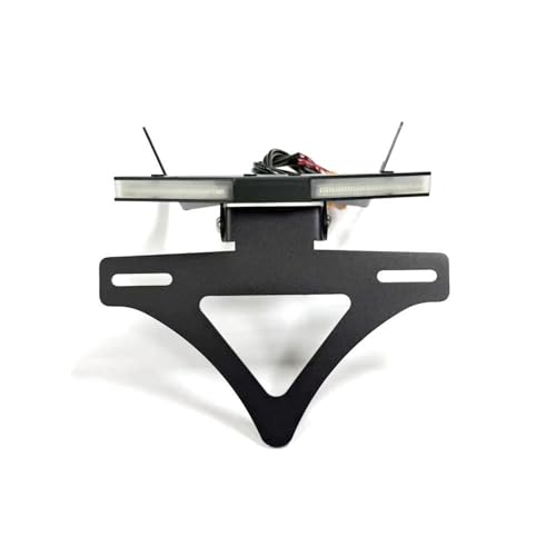 MISINIOKIM CBR650R CB650R 2021-2025 �o�C�N�p ���A�V���[�g�e�[���X�g�b�N �i���o�[�v���[�g�z���_�[ �e�[���X�g�b�N�u���P�b�g ��̌^���C�g �o�C�N�p �i���o�[�v���[�g�u���P�b�g(CB650R)